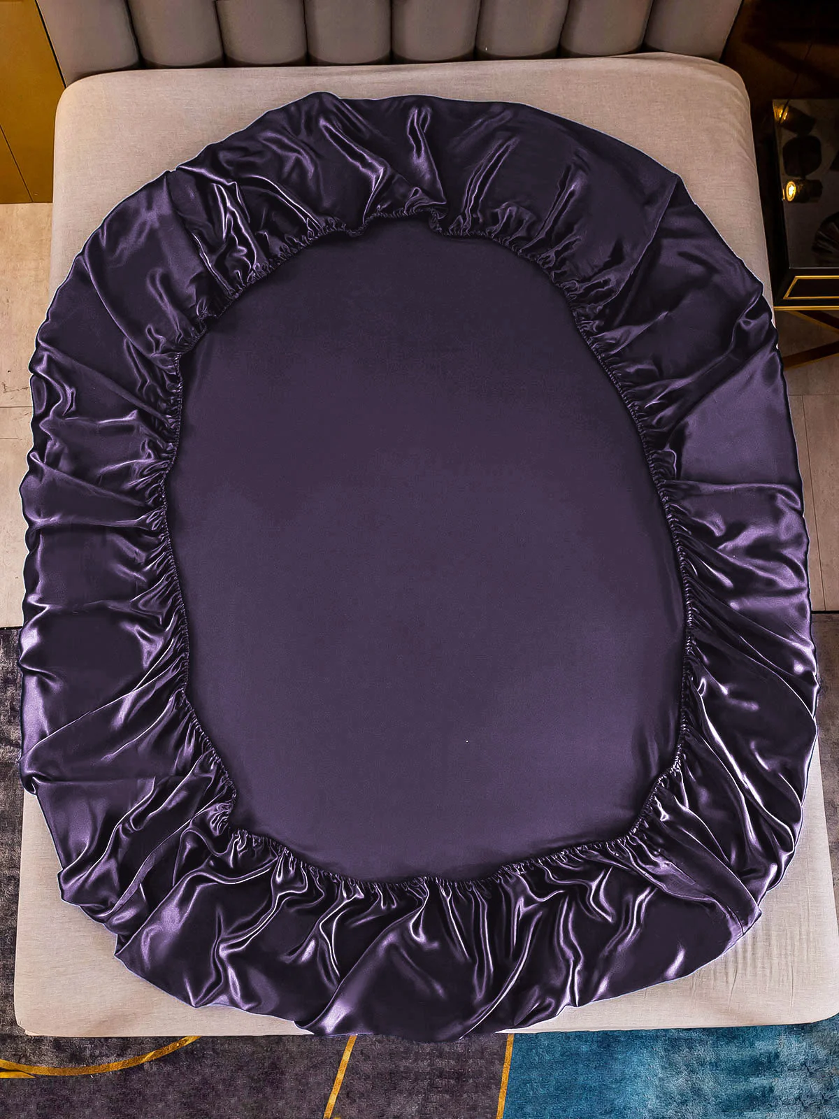 22Momme Mulberry Silk Seamless Fitted Sheet - Image 60