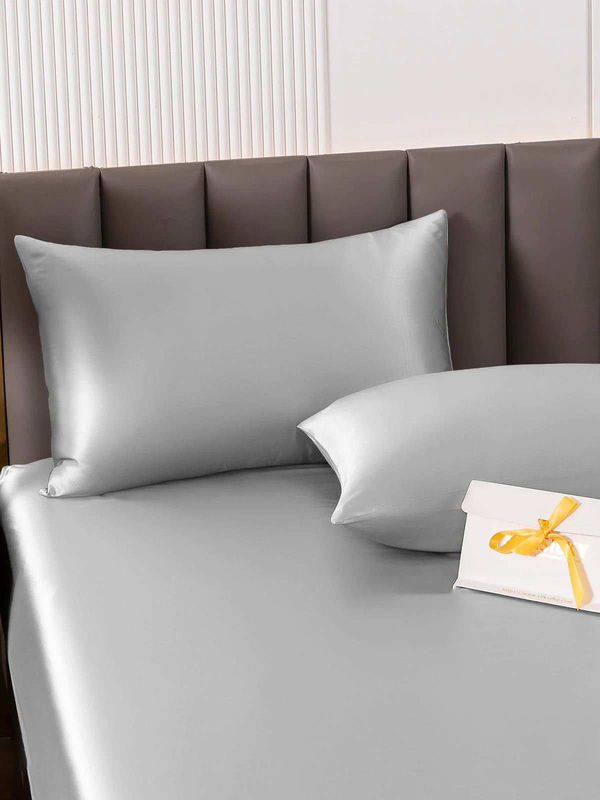 2Pcs 19Momme Pure Silk Pillowcases Bundle - Envelope - Image 58